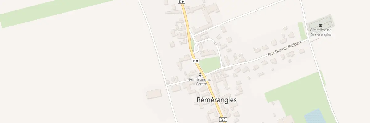 Plan du 41 Gr Grande Rue à Rémérangles