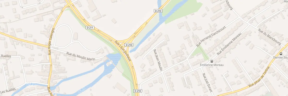 Plan du 38 Rue Jean Moulin à Blendecques