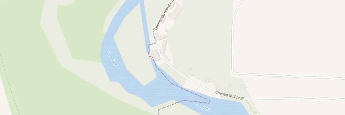 Plan du 106B Chem du Breuil à Lapan
