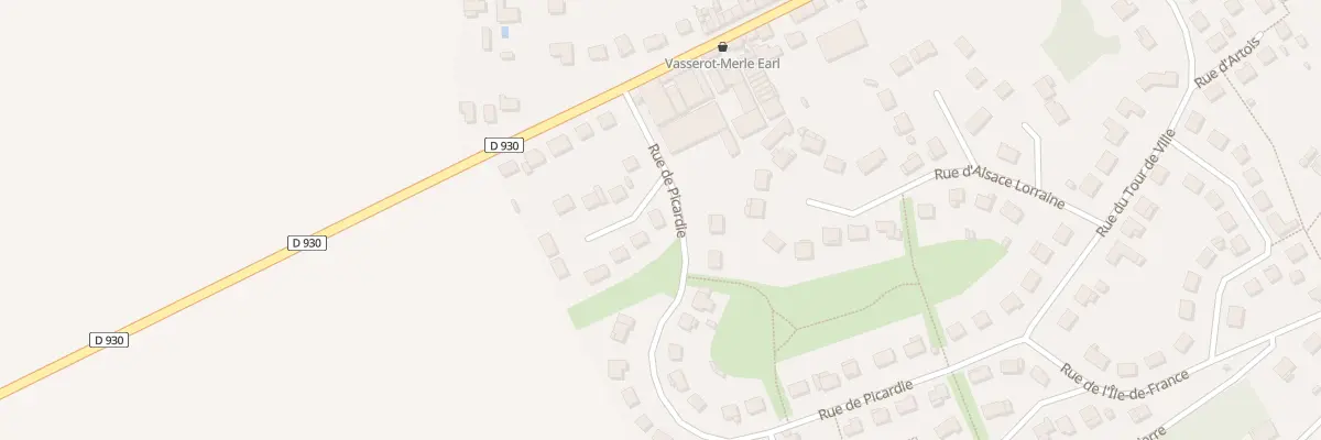 Plan du 29 Rue de Picardie à Breteuil