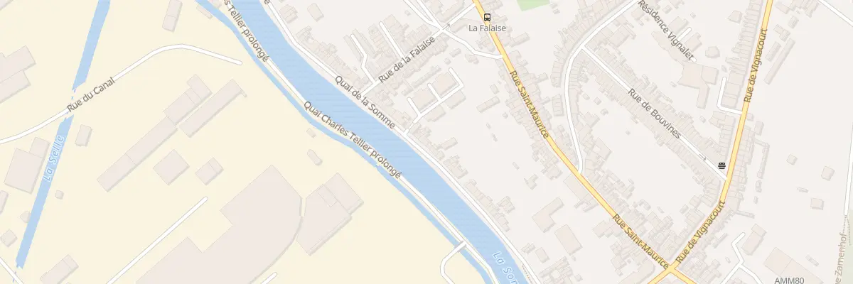 Plan du 288 Vc Quai de la Somme à Amiens