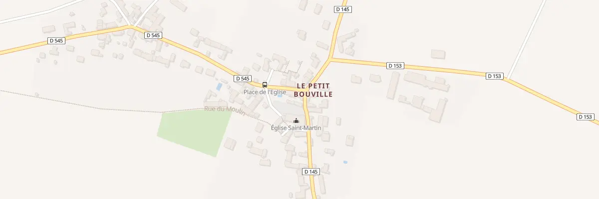 Plan du 2 Rte de Farcheville à Bouville