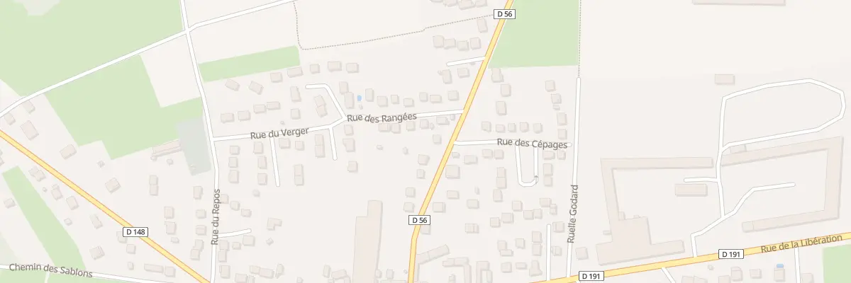 Plan du 1 Rue des Rangées à Boissy-le-Cutté