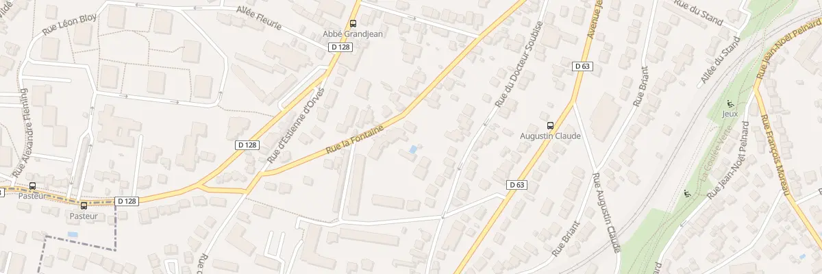 Plan du 45 Rue la Fontaine à Fontenay-aux-Roses