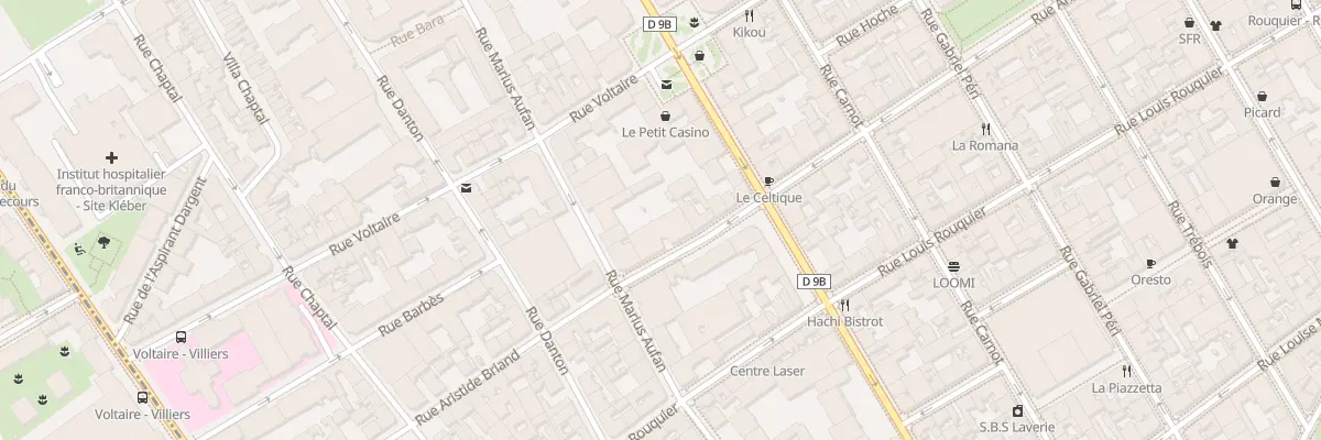 Plan du 41 Rue Aristide Briand à Levallois-Perret