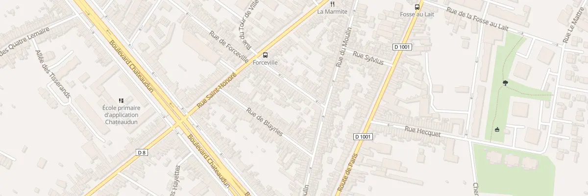 Plan du 40 Rue Pierre Lefort à Amiens