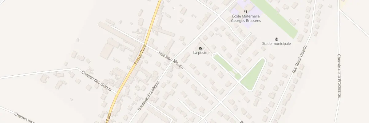 Plan du 41 Bd Lebègue à Neuilly-en-Thelle