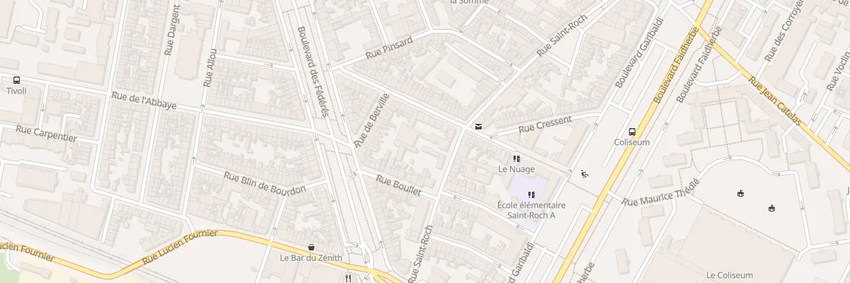 Plan du 80 Rue Saint-Roch à Amiens
