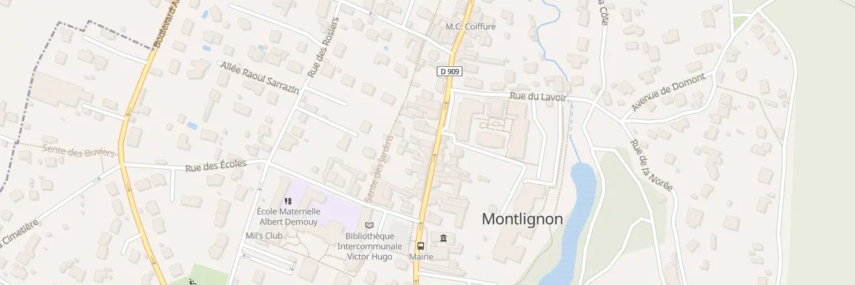 Plan du 69 Rue de Paris à Montlignon
