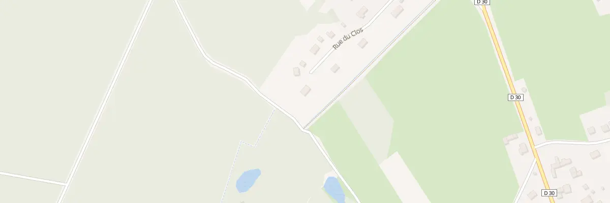 Plan du 9 Rue du Clos à Chambon-la-Forêt