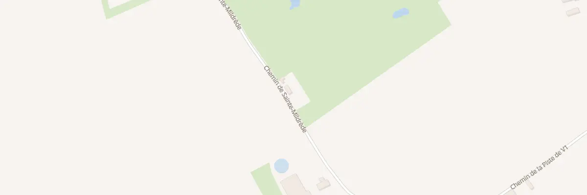 Plan du 92 Che de Sainte - Mildrède à Volckerinckhove