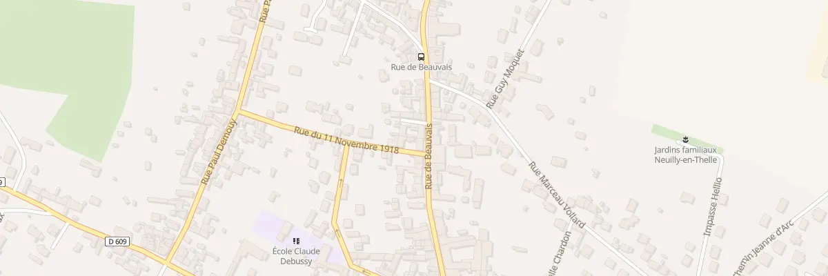 Plan du 47 Rue de Beauvais à Neuilly-en-Thelle
