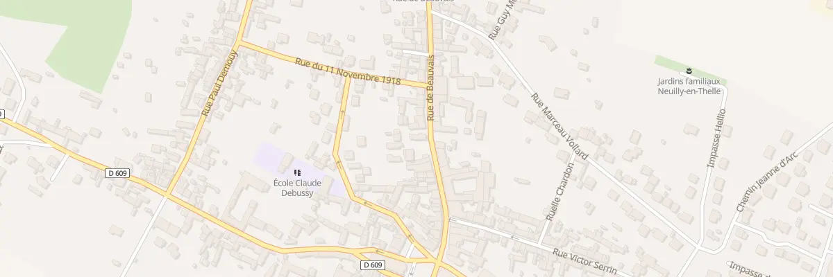 Plan du 31 Rue de Beauvais à Neuilly-en-Thelle