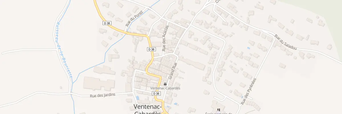 Plan du 1 Rue de la Bergerie à Ventenac-Cabardès
