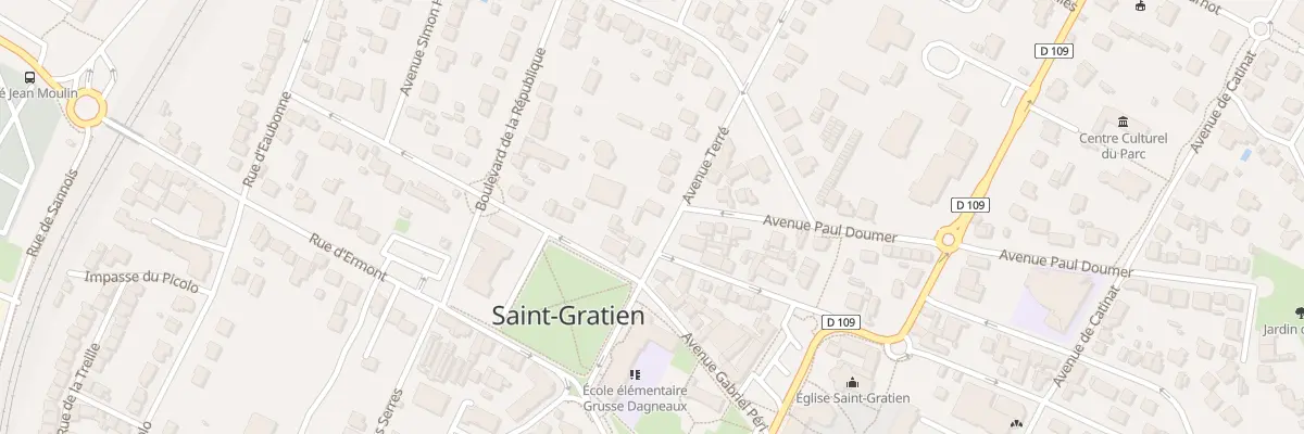 Plan du 3 Av Terre à Saint-Gratien