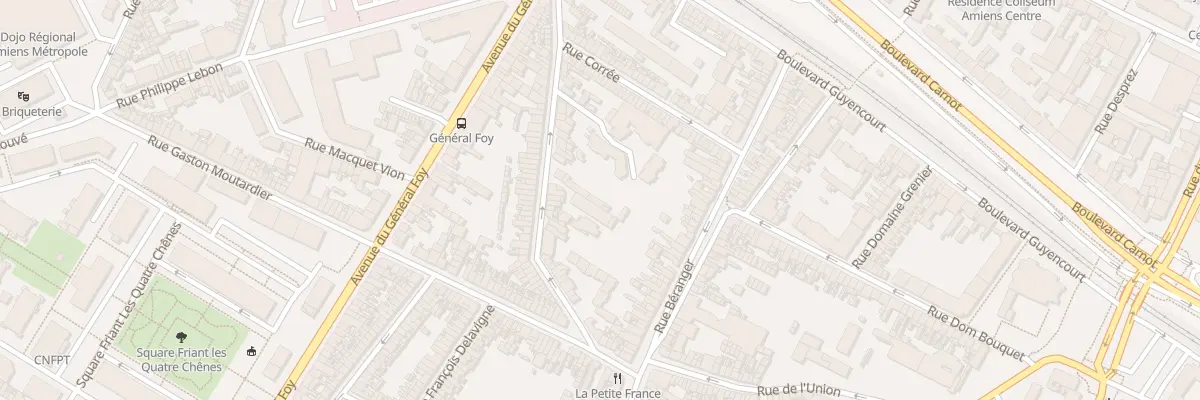 Plan du 53 Rue De Lannoy à Amiens