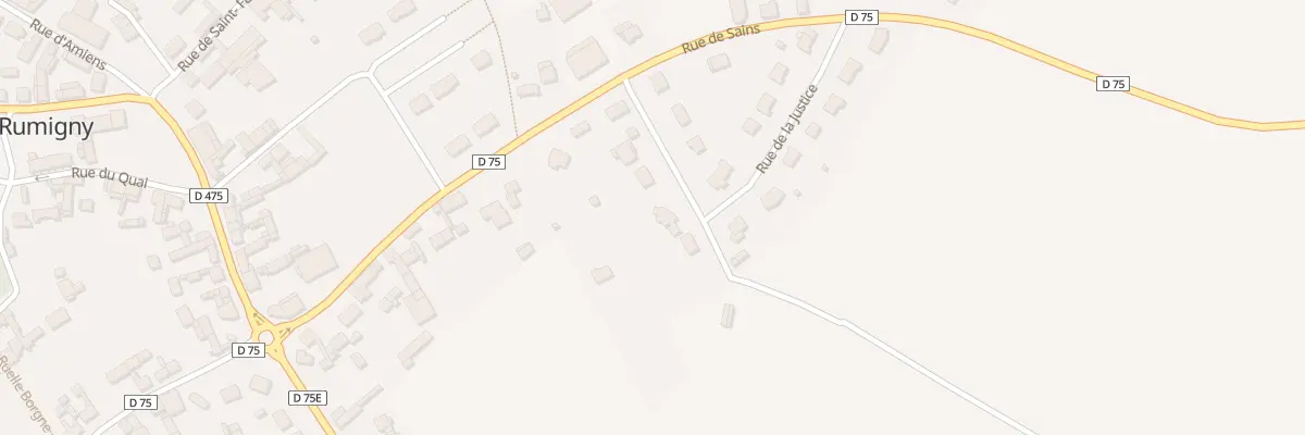 Plan du 6 Che de la Bachy à Rumigny