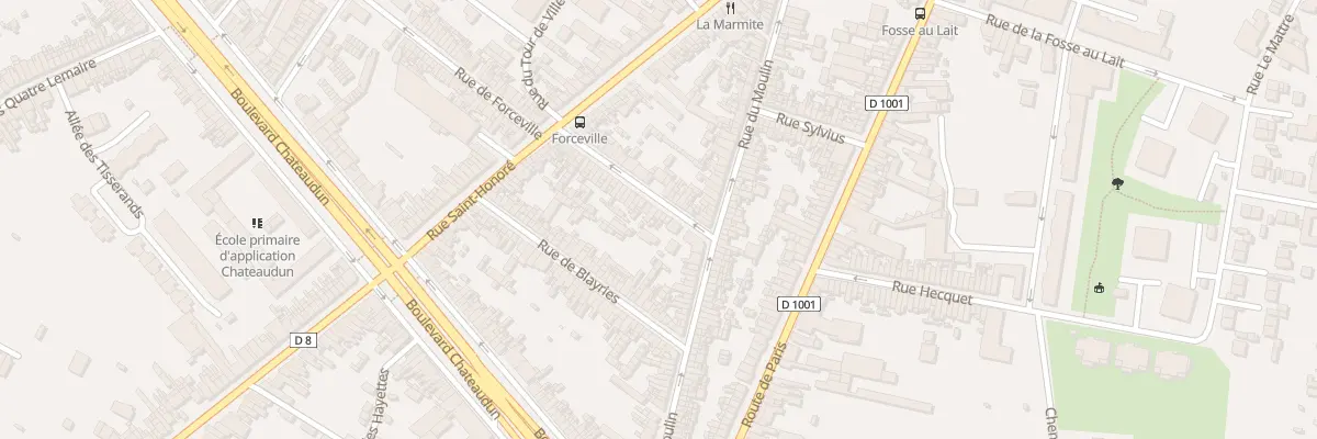 Plan du 44 Rue Pierre Lefort à Amiens