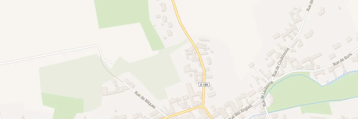 Plan du 284 Rue de Saint Omer à Ecques