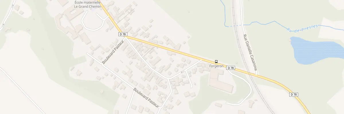 Plan du 9 Rue Pierre Brossolette à Presles