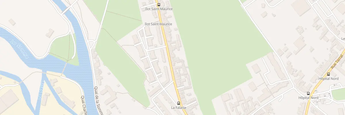 Plan du 316 Rue Saint-Maurice à Amiens