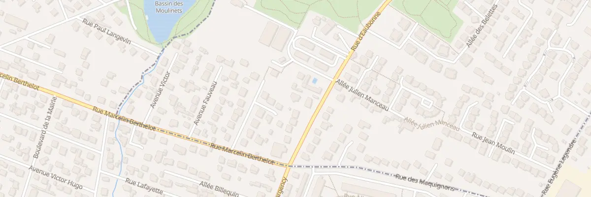 Plan du 14 Rue d’Eaubonne à Margency