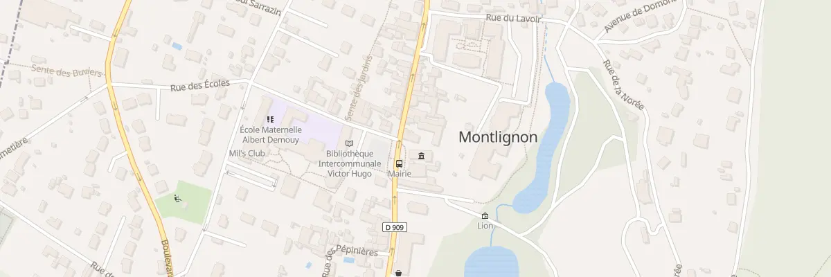 Plan du 12 Rue de Paris à Montlignon