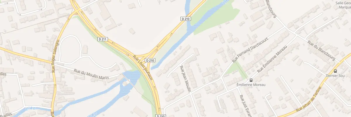 Plan du 32 Rue Jean Moulin à Blendecques