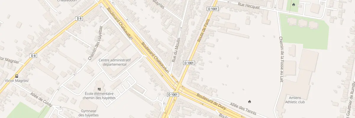 Plan du 173 Rue du Moulin à Amiens