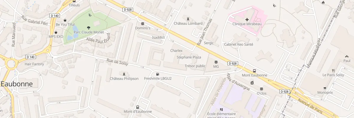 Plan du 29T Rue de Soisy à Eaubonne