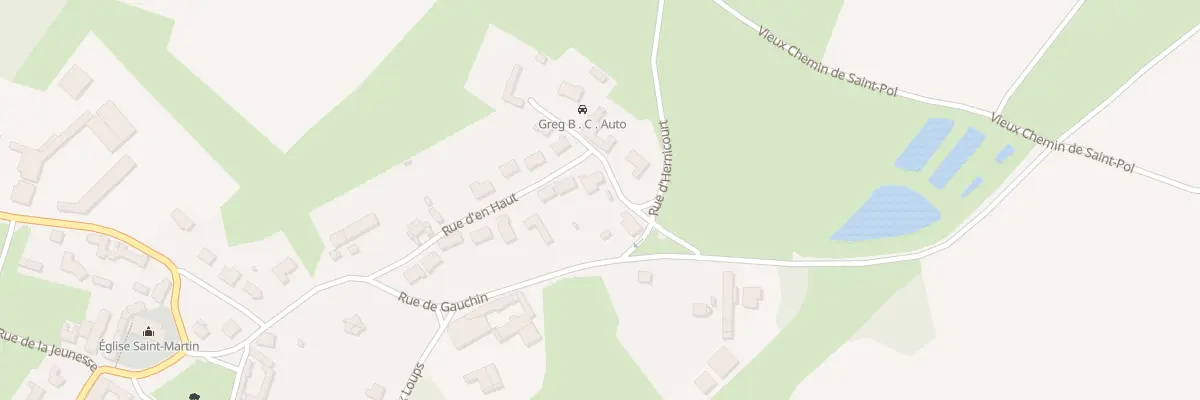Plan du 194 Rue d’En Haut à Croix-en-Ternois