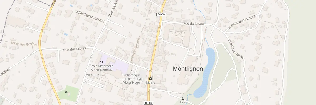Plan du 22 Rue de Paris à Montlignon