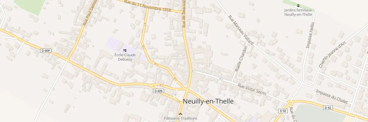 Plan du 17 Rue de Beauvais à Neuilly-en-Thelle
