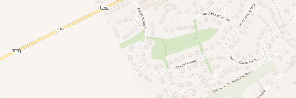 Plan du 26 Rue de Picardie à Breteuil
