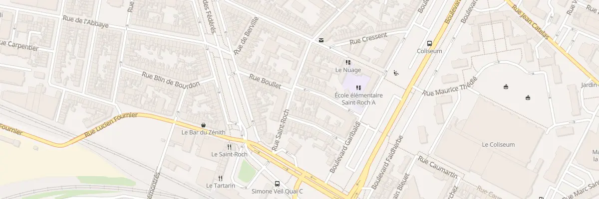 Plan du 4 Rue Buffon à Amiens