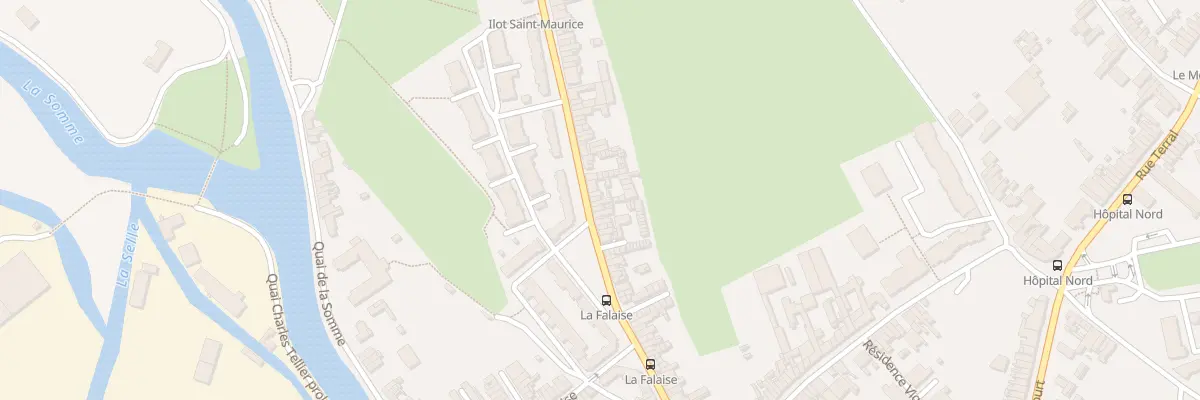 Plan du 296 Rue Saint-Maurice à Amiens