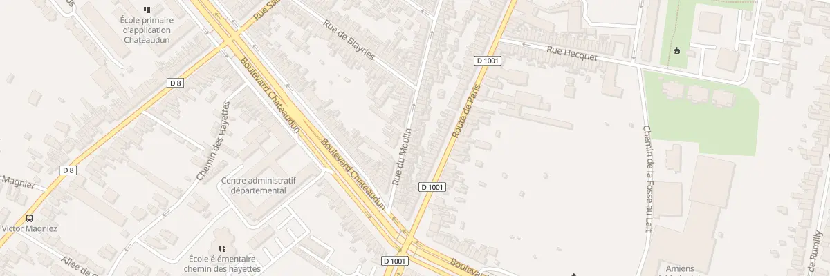 Plan du 149 Rue du Moulin à Amiens