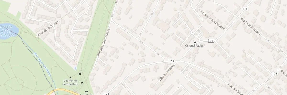 Plan du 123 Rue des Sources à Antony