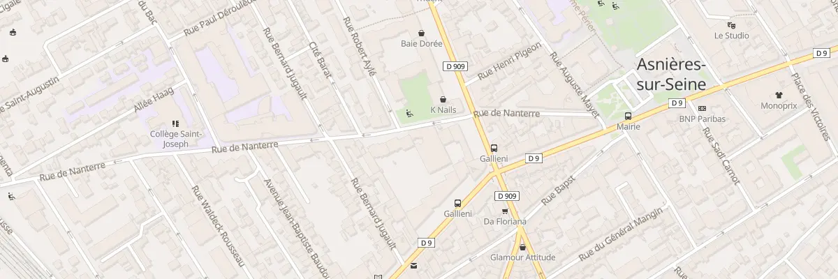 Plan du 56 Rue de Nanterre à Asnières-sur-Seine