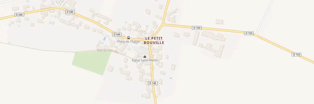 Plan du 3 Rte de Farcheville à Bouville