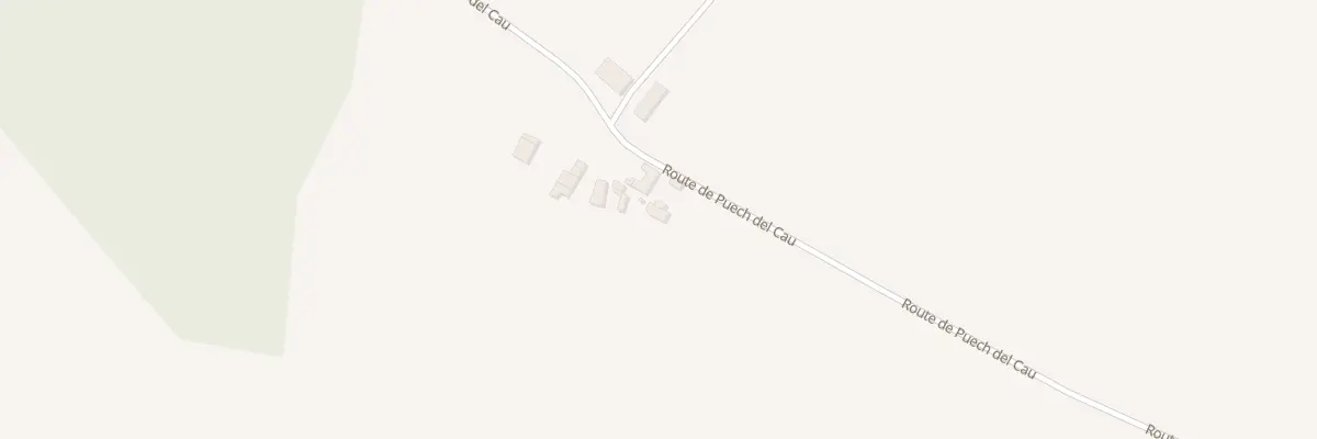 Plan du 5067 Puech Del Cau à Mouzieys-Teulet