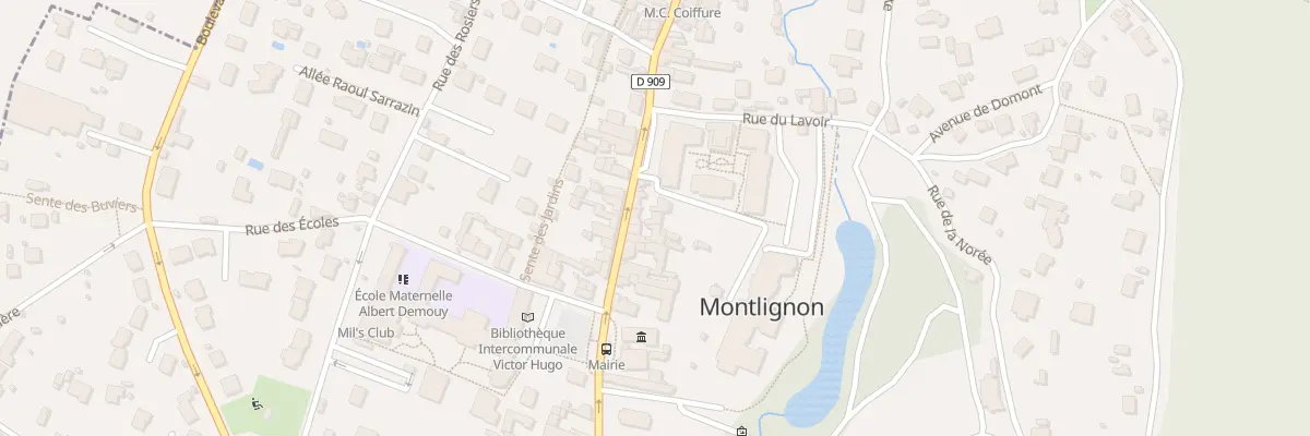Plan du 24 Rue de Paris à Montlignon