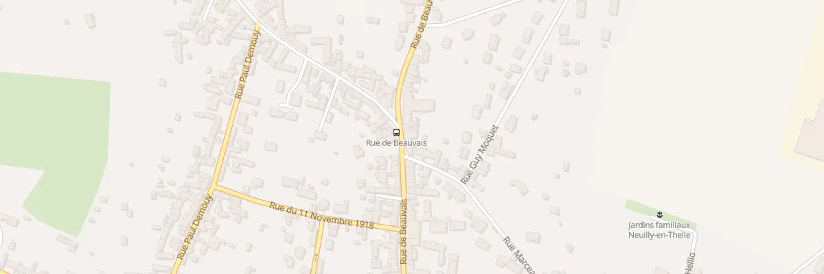 Plan du 38 Rue de Beauvais à Neuilly-en-Thelle