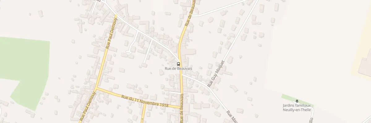 Plan du 40 Rue de Beauvais à Neuilly-en-Thelle