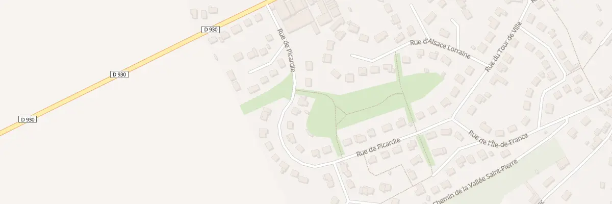 Plan du 28 Rue de Picardie à Breteuil