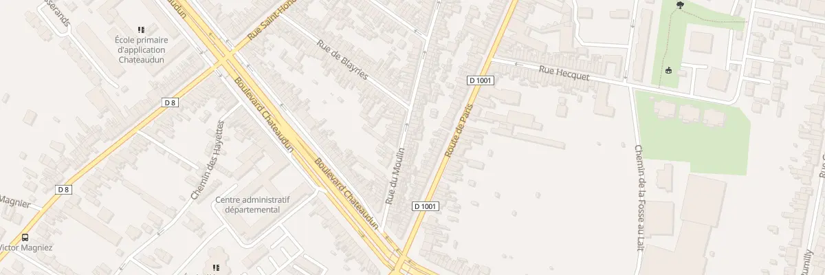 Plan du 137 Rue du Moulin à Amiens