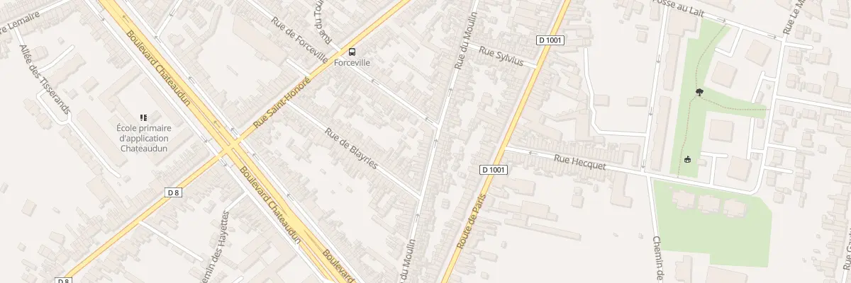 Plan du 94 Rue du Moulin à Amiens