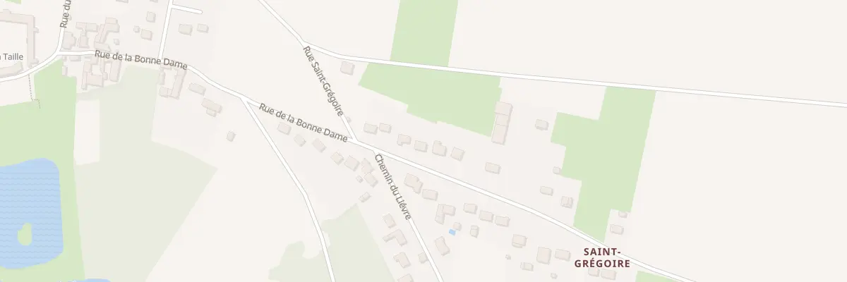 Plan du 5B Rue St Gregoire à Bondaroy