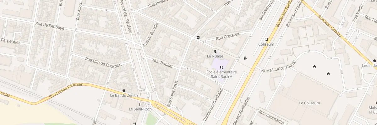 Plan du 3 Rue Buffon à Amiens