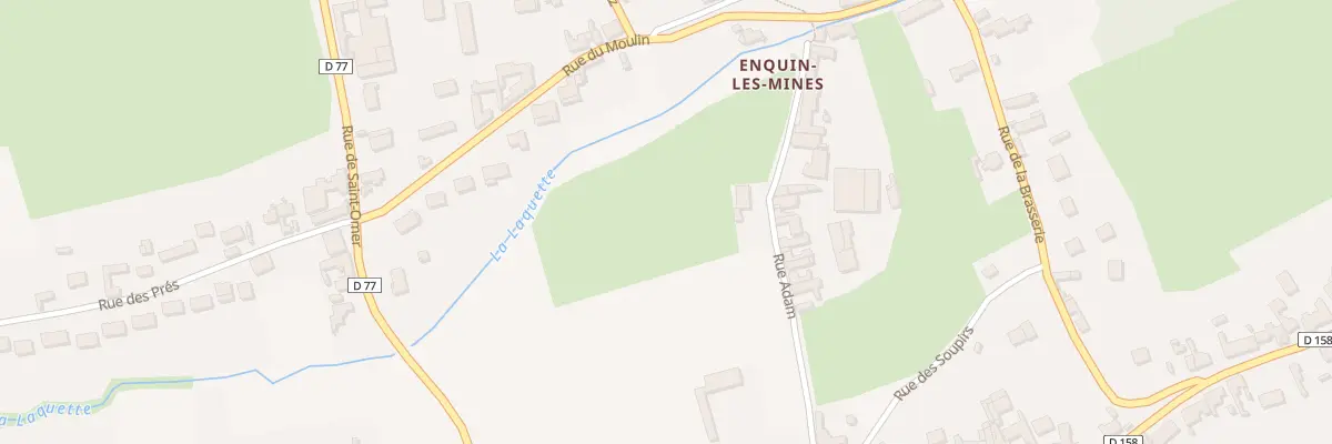 Plan du 1 Rue Adam à Enquin-lez-Guinegatte